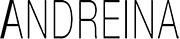 Logo Andreina black